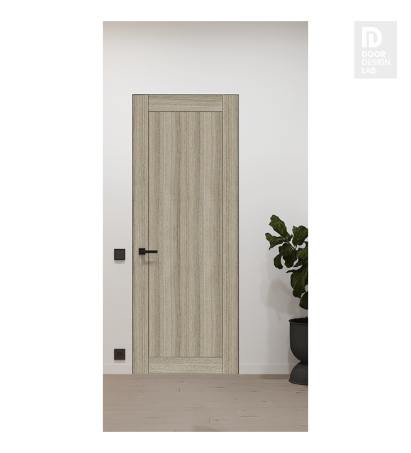 Shaker 1 Panel Shambor Modern Interior Frameless Door by Belldinni
