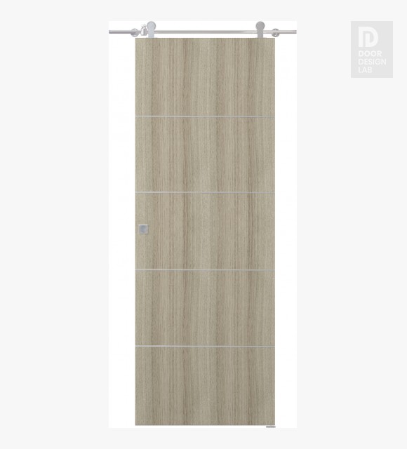 Optima 4H Shambor Modern Interior Barn Door by Belldinni