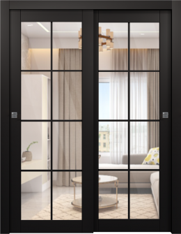 Avon 8 Lite Clear Vetro Black Matte