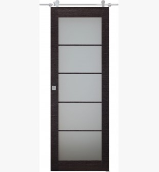 Avanti 5 Lite Vetro Black Apricot Barn doors