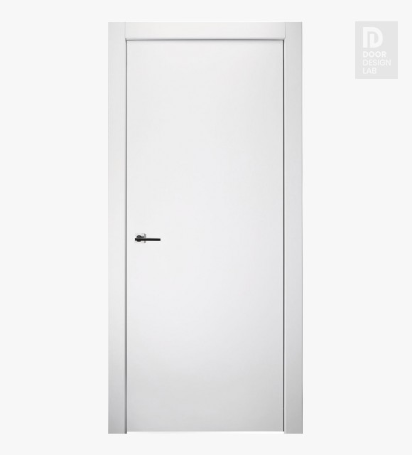 Smart Pro Flat Polar White Modern Interior Door by Belldinni