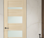 Avon 07-01 Vetro Loire Ash Modern Interior Frameless Door by Belldinni