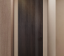 Optima 2V Veralinga Oak Modern Interior Frameless Door by Belldinni