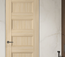 Oxford Uno 07 4R Loire Ash Modern Interior Frameless Door by Belldinni