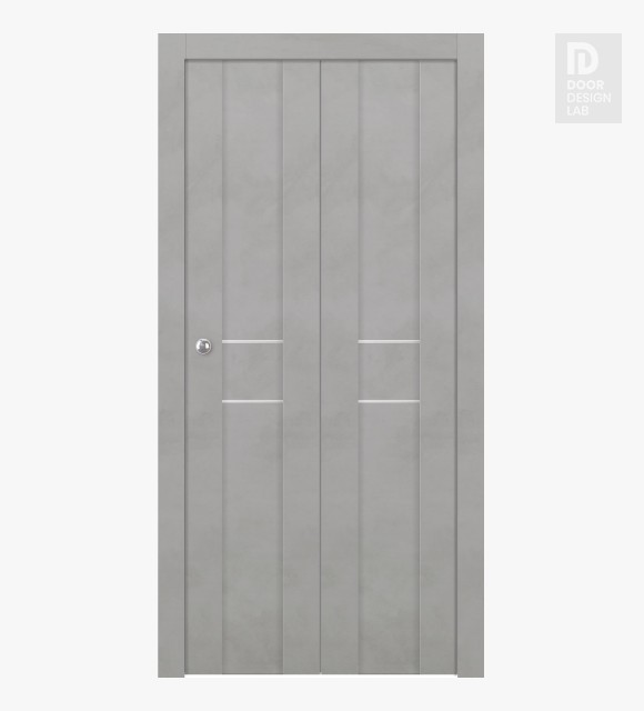 Avon 01 2Hn Light Urban Modern Interior Bifold Doors by Belldinni