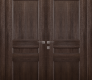 Oxford Uno 07 2R Veralinga Oak Modern Interior Double Swing Doors by Belldinni