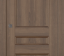 Oxford Uno 07 2R Pecan Nutwood Modern Interior Pocket Door by Belldinni