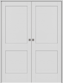 Shaker 2 Panel Primed Double