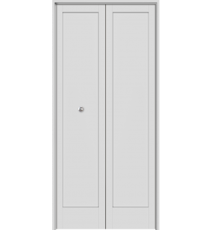 Shaker 1 Panel Primed Bi-folding doors