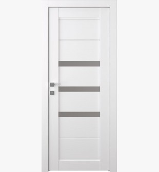 Rita Vetro Bianco Noble Single Doors
