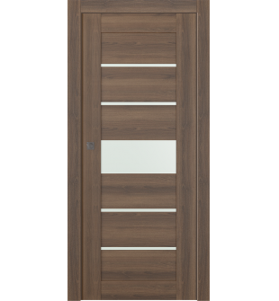 Avon 07-06 Vetro Pecan Nutwood Pocket doors