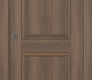 Oxford Duo 07 Rn Pecan Nutwood Modern Interior Pocket Door by Belldinni