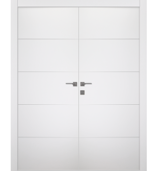 Arvika Polar White Double doors