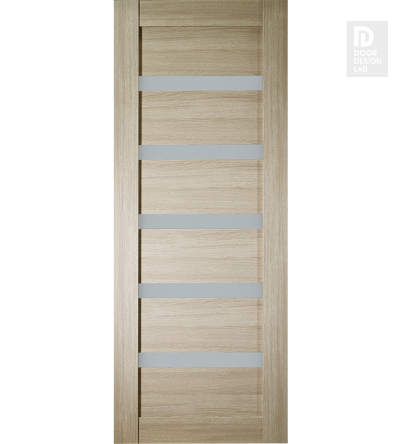 Modern Interior DOOR SLAB LEORA VETRO SHAMBOR 24" X 96" X 1 3/4" FROSTED GLASS