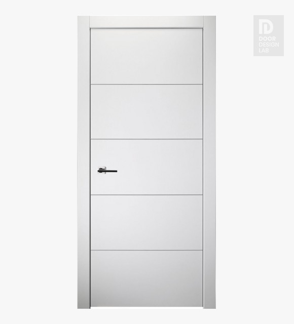 Palladio 4H Bianco Noble Modern Interior Door by Belldinni