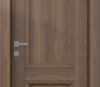Oxford Duo 07 R Pecan Nutwood Modern Interior Door by Belldinni