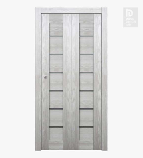 Avon 07-02 Vetro Ribeira Ash Modern Interior Bifold Doors by Belldinni