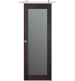 Avon 207 Vetro Veralinga Oak Barn doors
