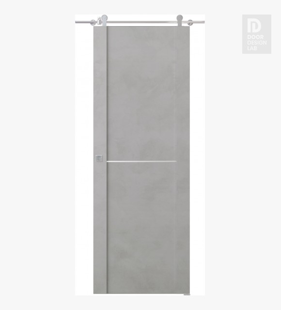 Avon 01 1H Light Urban Modern Interior Barn Door by Belldinni