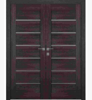 Avon 07-02 Vetro Veralinga Oak Double doors
