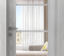 Avon 4 Lite Clear Vetro Ribeira Ash Modern Interior Door by Belldinni