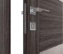 Berta Vetro Gray Oak Bi-folding doors