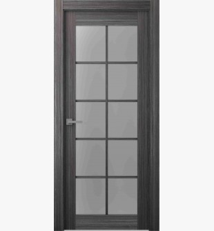 Palladio 10 Lite Vetro Gray Oak