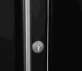 MODERN FRONT STEEL DOOR ARGOS BLACK/WHITE 49 1/4" X 81 11/16" LHI + SIDELITE LEFT