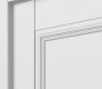 Oxford Duo 07 2Rn Snow White Pocket doors
