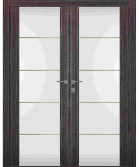 Palladio 202 4H Gold Strips Vetro Gray Oak