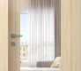 Avon 207 Clear Vetro Loire Ash Modern Interior Door by Belldinni