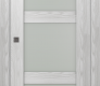 Avon 3 Lite Vetro Ribeira Ash Modern Interior Pocket Door by Belldinni