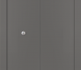 Optima Gray Matte Bi-folding doors