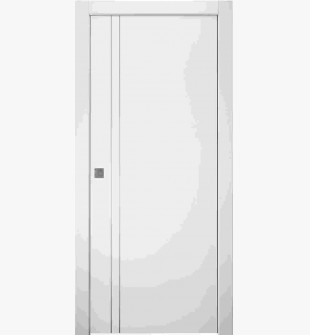 Smart Pro 2V Polar White Pocket doors