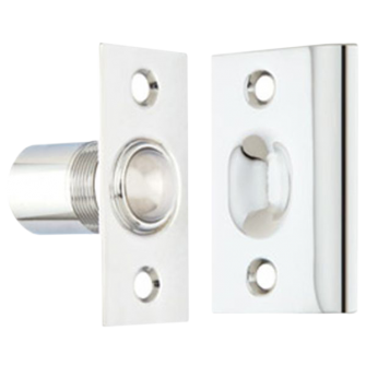 BALL & CATCH SOLID BRASS - 8802 US15 SATIN NICKEL FINISH