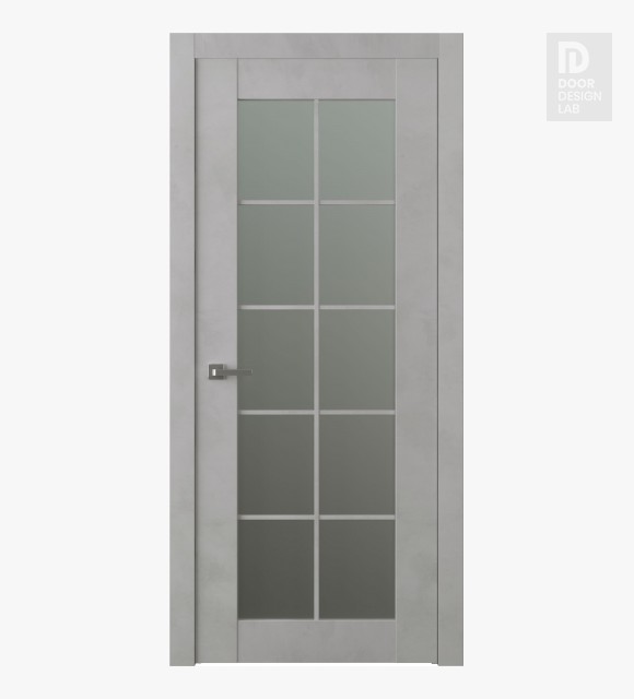 Avon 10 Lite Vetro Light Urban Modern Interior Door by Belldinni