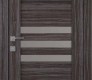 Dome Vetro Gray Oak Modern Interior Door by Belldinni