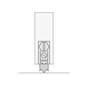 CONCEALED AUTOMATIC DOOR BOTTOM SEAL SMARTSWEEP 1700 PRESSURE 30''-32"