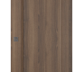 Oxford Uno 07 Pecan Nutwood Modern Interior Barn Door by Belldinni