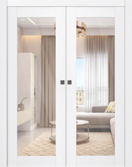 Palladio 207 Clear Vetro Bianco Noble Double