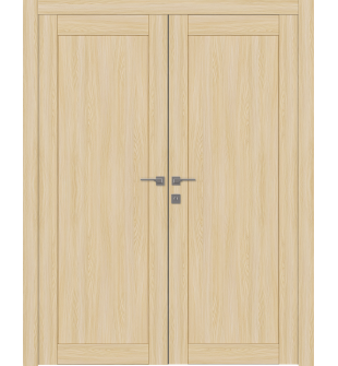 Shaker 1 Panel Loire Ash Double doors