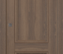 Oxford Duo 07 R Pecan Nutwood Modern Interior Pocket Door by Belldinni