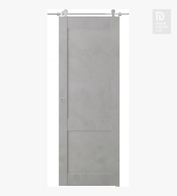 Avon 07 R Light Urban Modern Interior Barn Door by Belldinni