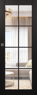 Avon 8 Lite Clear Vetro Black Matte