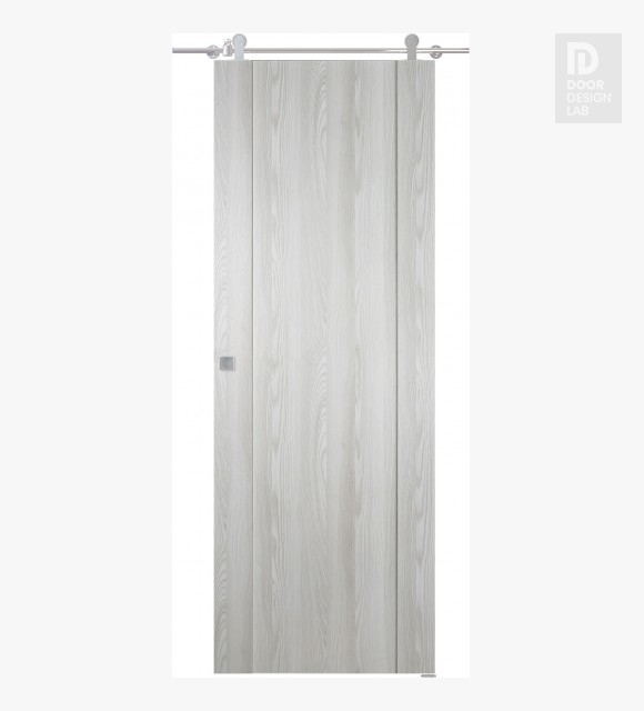 Avon 01 Ribeira Ash Modern Interior Barn Door by Belldinni