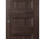 Oxford Duo 07 4R Veralinga Oak Modern Interior Barn Door by Belldinni