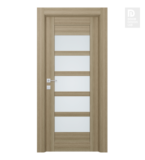 Avon 07-07 Vetro Shambor Modern Interior Door by Belldinni