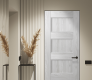 Oxford Uno 07 3R Ribeira Ash Modern Interior Frameless Door by Belldinni