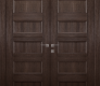 Oxford Uno 07 4R Veralinga Oak Modern Interior Double Swing Doors by Belldinni