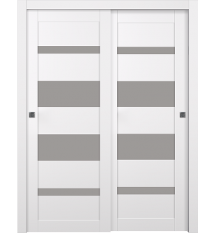 Mirella Vetro Snow White Bypass doors
